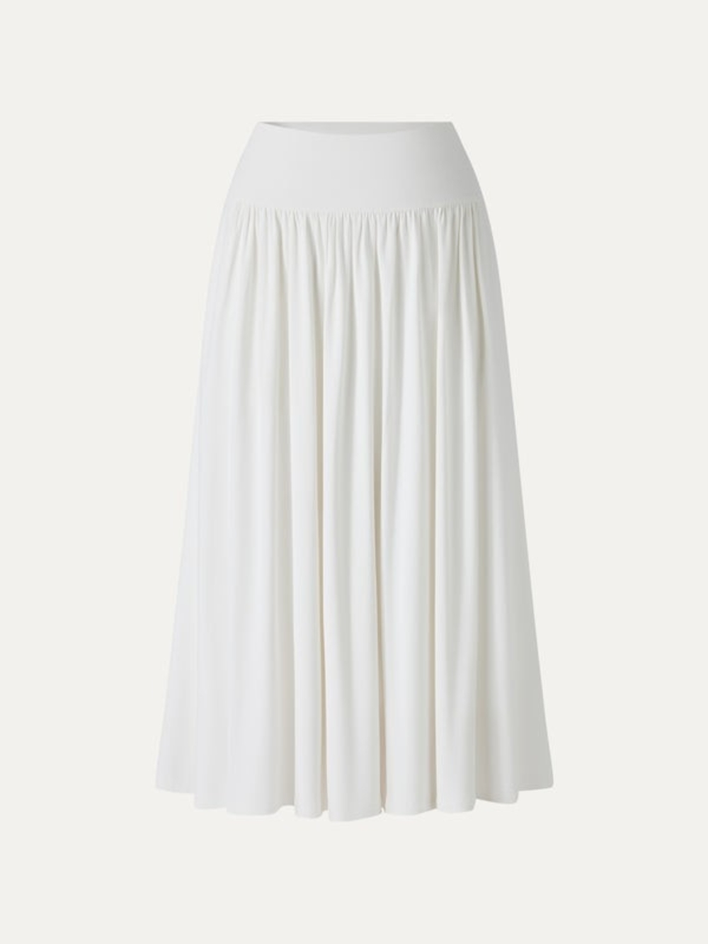 OGL SkinKiss Mid Rise Gathered Midi Skirt with Pockets